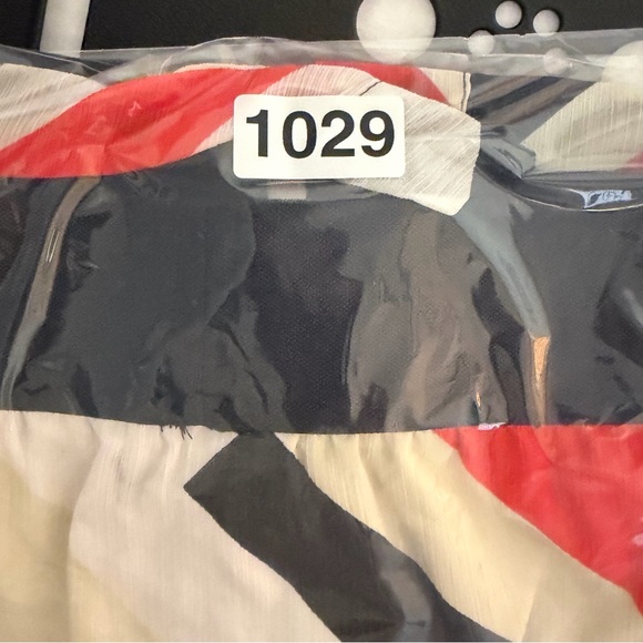 NWT Ann Taylor Multicolor Geometric Maxi Skirt sz LP Modern Chic Abstract Artsy - Picture 11 of 11